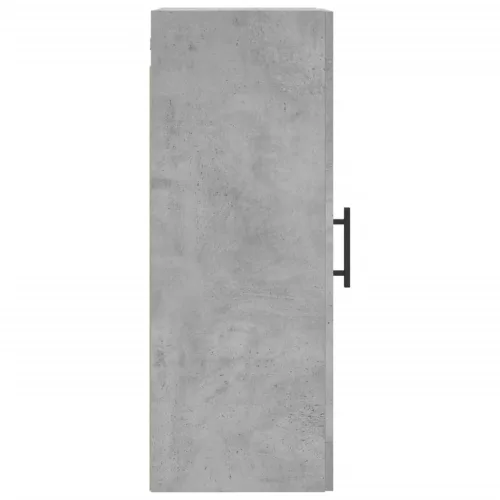 Betonszürke fali szekrény 34,5 x 34 x 90 cm