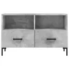 Betonszürke szerelt fa TV-szekrény 80 x 36 x 50 cm