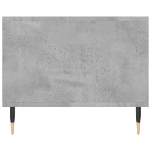 Betonszürke szerelt fa dohányzóasztal 90 x 50 x 40 cm
