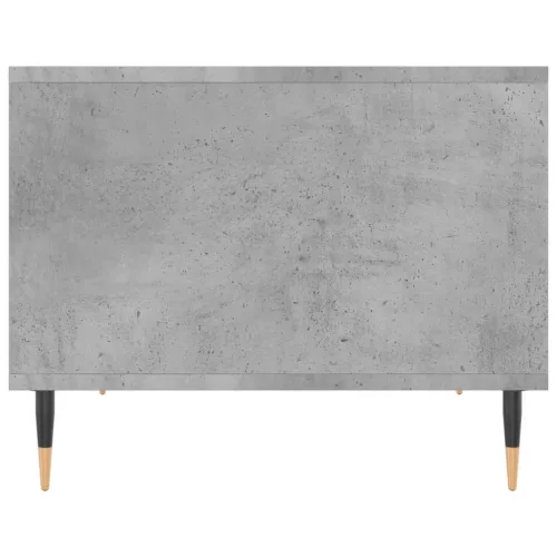 Betonszürke szerelt fa dohányzóasztal 60 x 50 x 40 cm