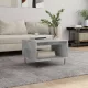 Betonszürke szerelt fa dohányzóasztal 60 x 50 x 40 cm
