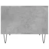 Betonszürke szerelt fa dohányzóasztal 60 x 50 x 40 cm