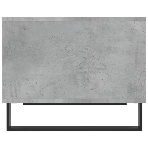 Betonszürke szerelt fa dohányzóasztal 60 x 50 x 40 cm