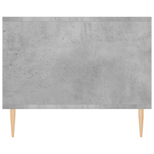 Betonszürke szerelt fa dohányzóasztal 102 x 50 x 40 cm