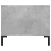 Betonszürke szerelt fa dohányzóasztal 102 x 50 x 40 cm