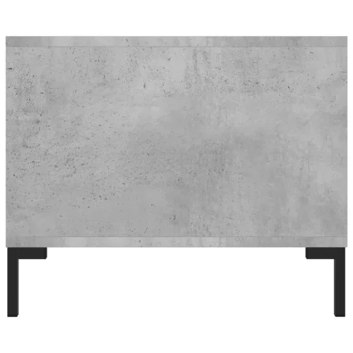 Betonszürke szerelt fa dohányzóasztal 102 x 50 x 40 cm