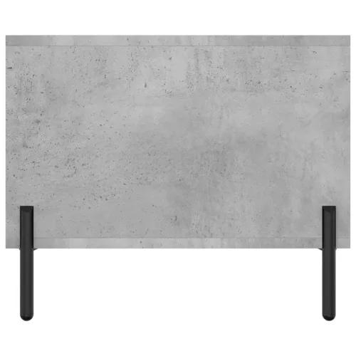Betonszürke szerelt fa dohányzóasztal 102 x 50 x 40 cm