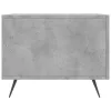 Betonszürke szerelt fa dohányzóasztal 50 x 50 x 40 cm