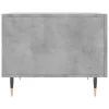 Betonszürke szerelt fa dohányzóasztal 50 x 50 x 40 cm