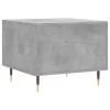 2 db betonszürke szerelt fa dohányzóasztal 50 x 50 x 40 cm