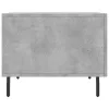 Betonszürke szerelt fa dohányzóasztal 50 x 50 x 40 cm