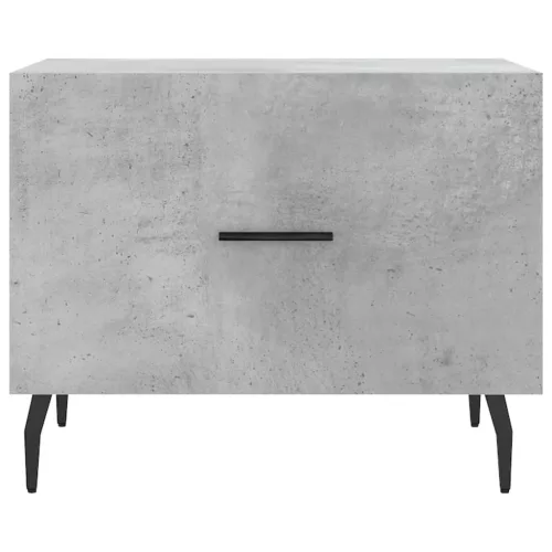 2 db betonszürke szerelt fa dohányzóasztal 50 x 50 x 40 cm