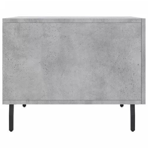 2 db betonszürke szerelt fa dohányzóasztal 50 x 50 x 40 cm
