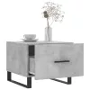 2 db betonszürke szerelt fa dohányzóasztal 50 x 50 x 40 cm