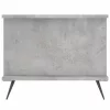 Betonszürke szerelt fa dohányzóasztal 90 x 50 x 40 cm
