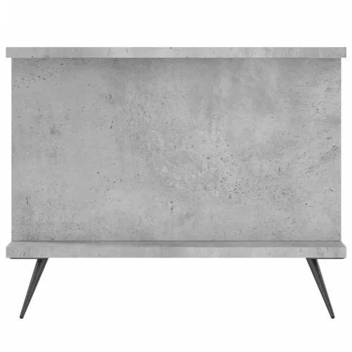 Betonszürke szerelt fa dohányzóasztal 90 x 50 x 40 cm