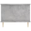 Betonszürke szerelt fa dohányzóasztal 90 x 50 x 40 cm