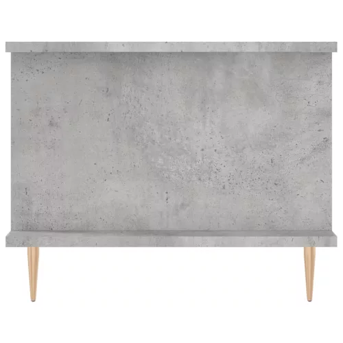 Betonszürke szerelt fa dohányzóasztal 90 x 50 x 40 cm
