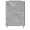 Betonszürke szerelt fa íróasztal 140 x 50 x 75 cm