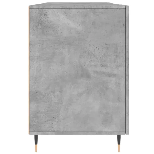 Betonszürke szerelt fa íróasztal 140 x 50 x 75 cm
