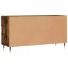 Füstös tölgy színű szerelt fa cipőpolc 102x35x55 cm