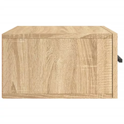 Sonoma tölgy színű falra szerelhető éjjeliszekrény 35x35x20 cm