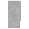 Betonszürke szerelt fa faliszekrény 60 x 31 x 70 cm