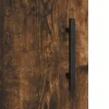Füstös tölgy színű szerelt fa fali szekrény 60 x 31 x 70 cm