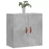 Betonszürke szerelt fa faliszekrény 60 x 31 x 60 cm