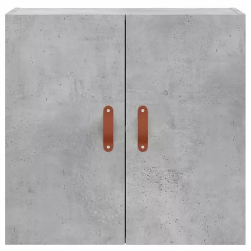 Betonszürke szerelt fa faliszekrény 60 x 31 x 60 cm