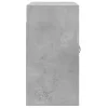 Betonszürke szerelt fa faliszekrény 60 x 31 x 60 cm