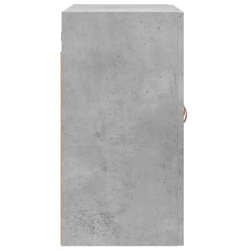 Betonszürke szerelt fa faliszekrény 60 x 31 x 60 cm