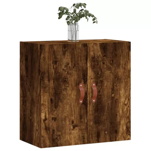 Füstös tölgy színű szerelt fa faliszekrény 60 x 31 x 60 cm