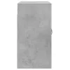Betonszürke szerelt fa faliszekrény 60 x 31 x 60 cm