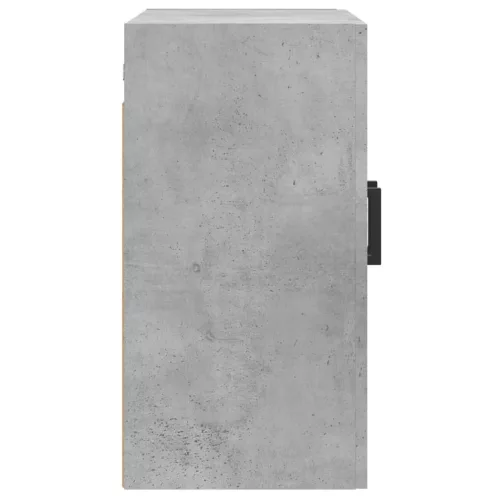 Betonszürke szerelt fa faliszekrény 60 x 31 x 60 cm