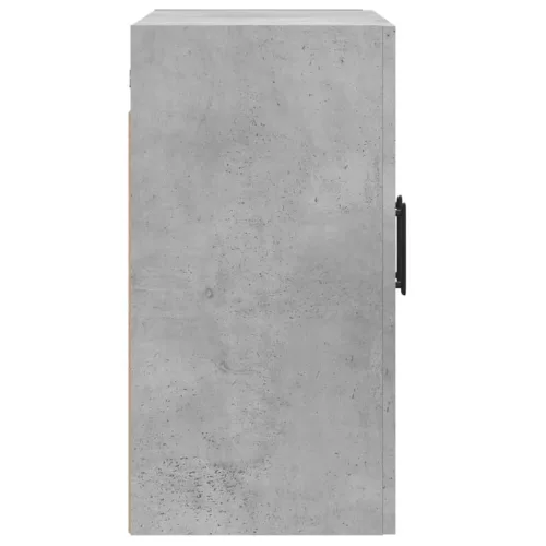 Betonszürke szerelt fa faliszekrény 60 x 31 x 60 cm