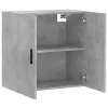 Betonszürke szerelt fa faliszekrény 60 x 31 x 60 cm