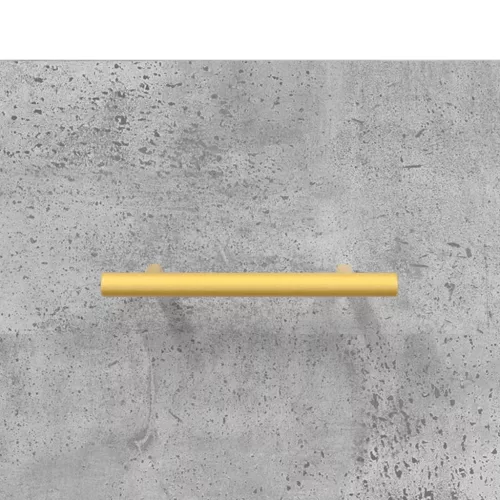 Betonszürke szerelt fa faliszekrény 100 x 36,5 x 35 cm