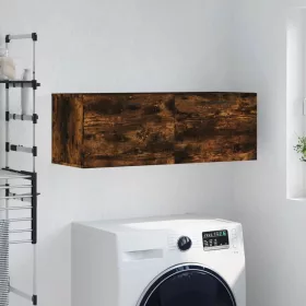   Füstös tölgy színű szerelt fa faliszekrény 100 x 36,5 x 35 cm