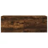 Füstös tölgy színű szerelt fa faliszekrény 100 x 36,5 x 35 cm