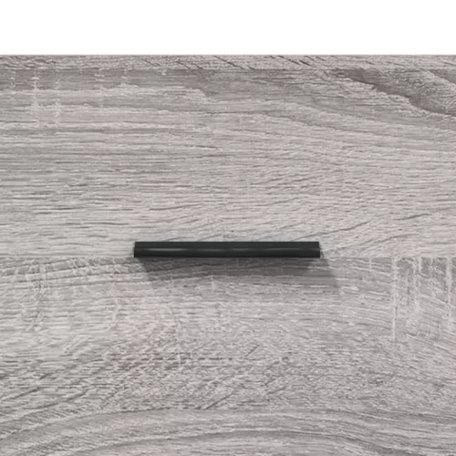 Szürke sonoma színű szerelt fa faliszekrény 100 x 36,5 x 35 cm