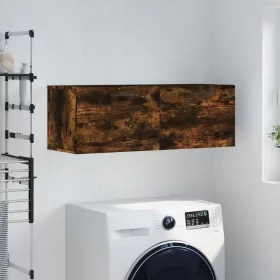   Füstös tölgy színű szerelt fa faliszekrény 100 x 36,5 x 35 cm