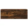 Füstös tölgy színű szerelt fa faliszekrény 100 x 36,5 x 35 cm