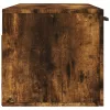 Füstös tölgy színű szerelt fa faliszekrény 100 x 36,5 x 35 cm