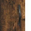 Füstös tölgy szerelt fa fali szekrény 69,5 x 34 x 90 cm