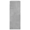 Betonszürke szerelt fa fali szekrény 69,5 x 34 x 90 cm
