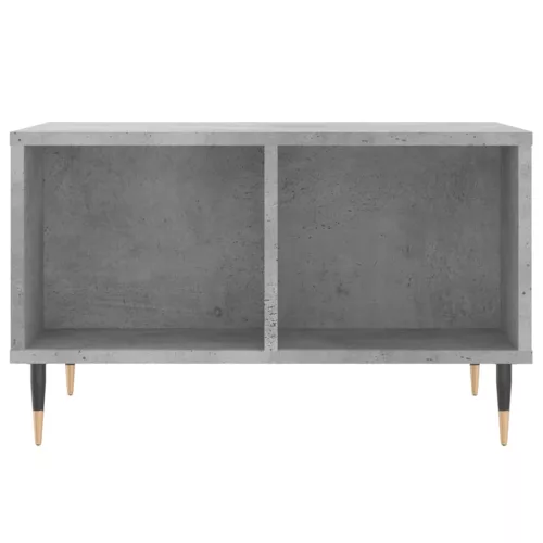 Betonszürke szerelt fa dohányzóasztal 60 x 50 x 36,5 cm
