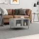 Betonszürke szerelt fa dohányzóasztal 60 x 50 x 36,5 cm