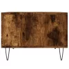 Füstös tölgy színű fatermék dohányzóasztal 60x50x36,5 cm