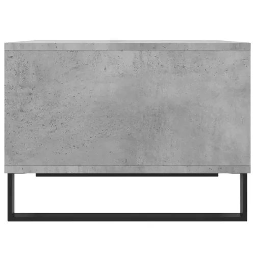 Betonszürke szerelt fa dohányzóasztal 60 x 50 x 36,5 cm